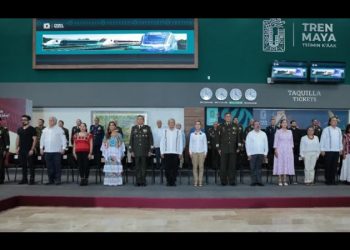 En su último acto público como presidente, AMLO entrega el Tren Maya: “aquí concluye nuestra obra”