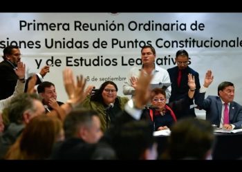La reforma judicial sale adelante en comisiones y se dirige a su batalla final en el Senado