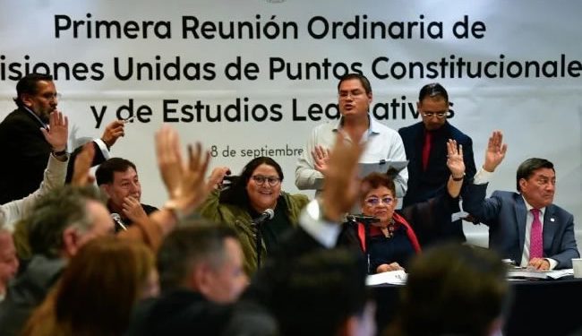 La reforma judicial sale adelante en comisiones y se dirige a su batalla final en el Senado