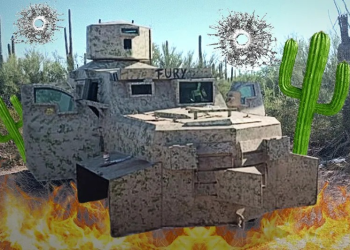 La guerra de ‘narcotanques’ en el desierto de Sonora al estilo Afrika Korps: el nacimiento de un nuevo cártel en México