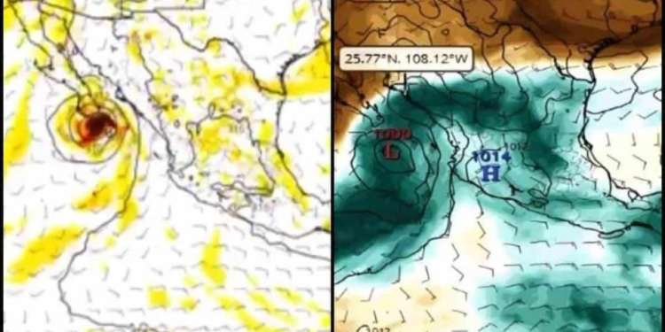 Ciclón “Ileana” impactará en BCS, Sonora y Sinaloa: SMN
