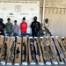 Ejército Mexicano decomisa arsenal en la zona limítrofe entre Baja California y Sonora. Hay tres sujetos detenidos