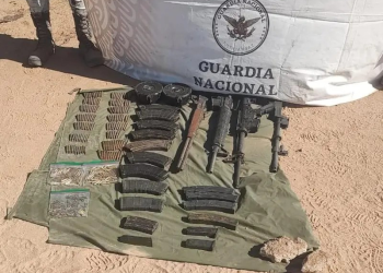 Guardia Nacional asegura aditamentos de drones para lanzar explosivos en Sonora