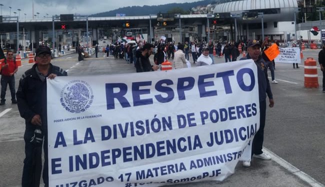 Dictan nueva suspensión contra reforma judicial que impide remoción de jueces y magistrados