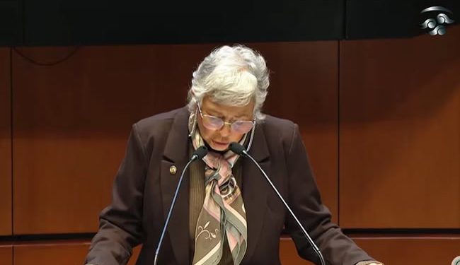 Olga Sánchez Cordero fue dada de alta; continuará recuperación en casa con dispositivo para monitorear el ritmo cardiaco