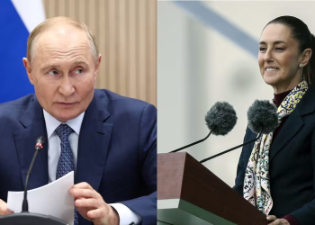 Putin declina la invitación para asistir a toma de posesión de Claudia Sheinbaum en México