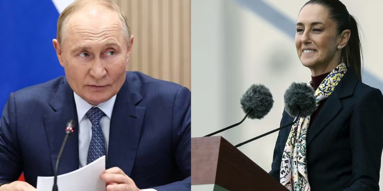 Putin declina la invitación para asistir a toma de posesión de Claudia Sheinbaum en México