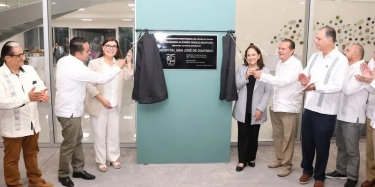 Inauguran nuevo Hospital San José Guaymas en San Carlos