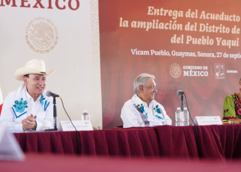 Durazo honra trabajo de AMLO y agradece continuidad de Sheinbaum al Plan Sonora