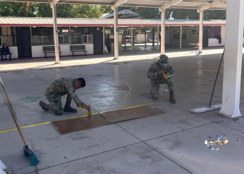 En Sonora realizan tareas de acción social para recuperar espacios públicos