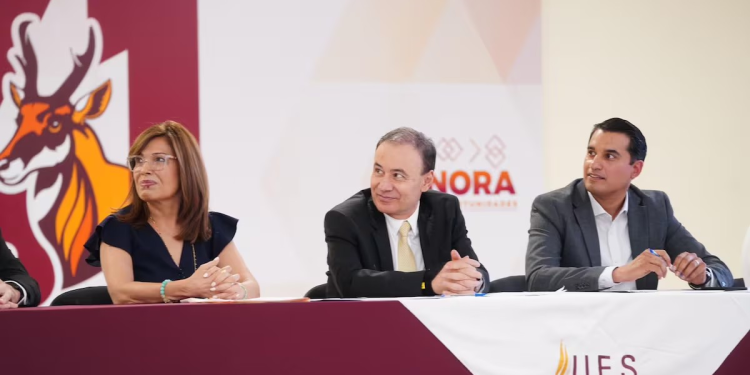 Alfonso Durazo destaca promoción del Plan Sonora para formación de estudiantes de la UES