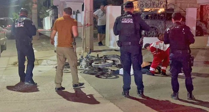 Asesinan a Balazos a Motociclista en Caborca