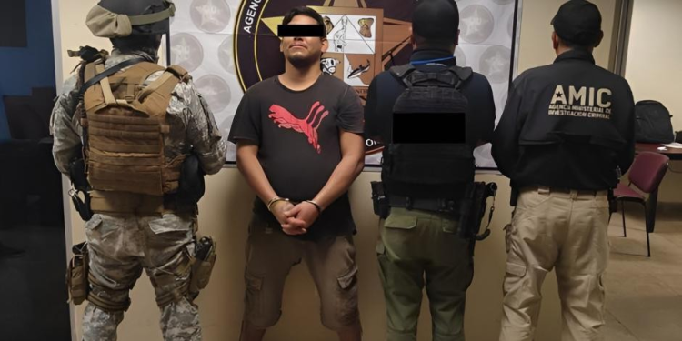 SSPC, Marina y Fiscalía de Sonora aprehenden a Alan Martín ‘N’, objetivo prioritario