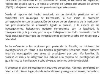Investigan en Sonora a comandante de la SSP en San Luis Río Colorado; estaría implicado en un caso de homicidio