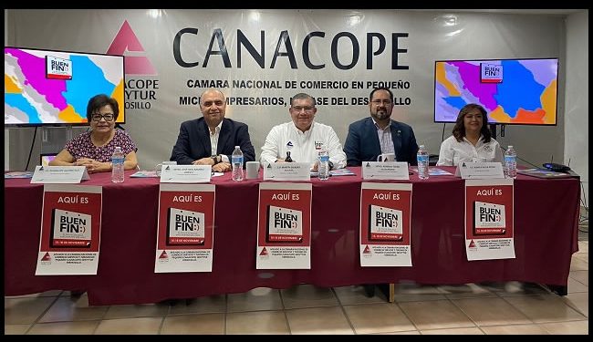 Comerciantes organizados de Sonora anuncian el “Buen Fin” del 15 al 18 de noviembre