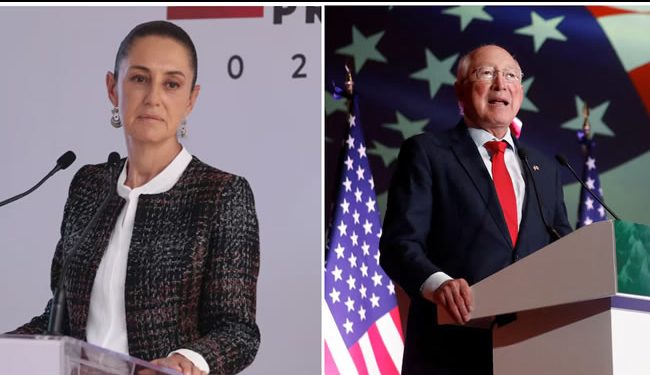 Sheinbaum responde a Ken Salazar tras señalar que detención de ‘El Mayo’ debería de celebrarse: “El fin no justifica los medios”