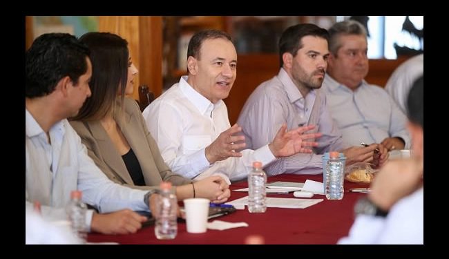 Acuerdan Gobernador Durazo y organismos empresariales agenda conjunta de promoción al Plan Sonora