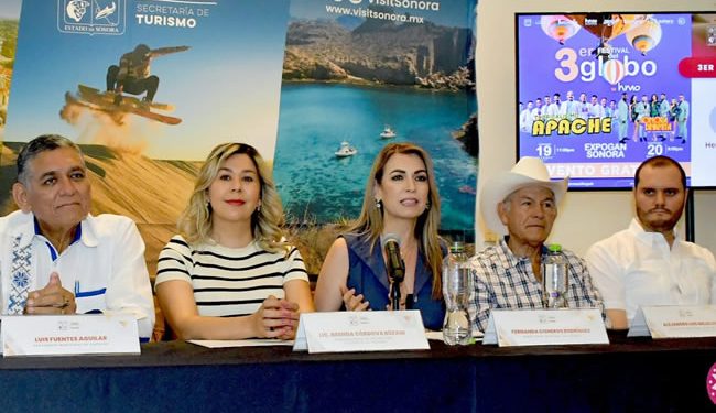 Promueve Ayuntamiento de Hermosillo el Tercer Festival del Globo