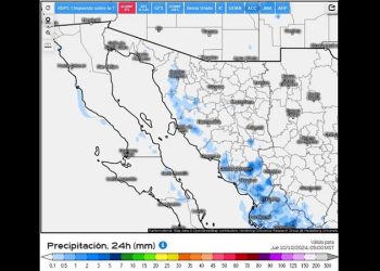 Viene descenso de temperatura para el próximo miércoles en Sonora con mínimas de 15 y máximas de 22 grados