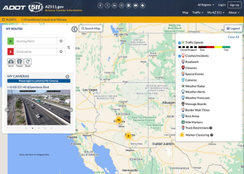 Arizona y México compartirán actualizaciones de tráfico en tiempo real a este destino vacacional
