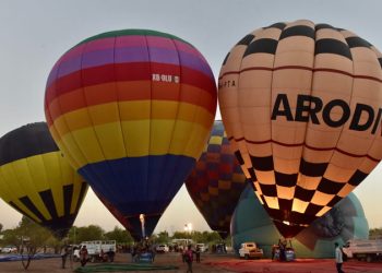 Se viste de colores cielo de Hermosillo con el Tercer Festival del Globo