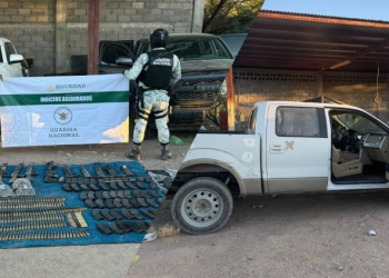 Incautó GN 5 vehículos y 11 fusiles tras recorridos en Santa Ana