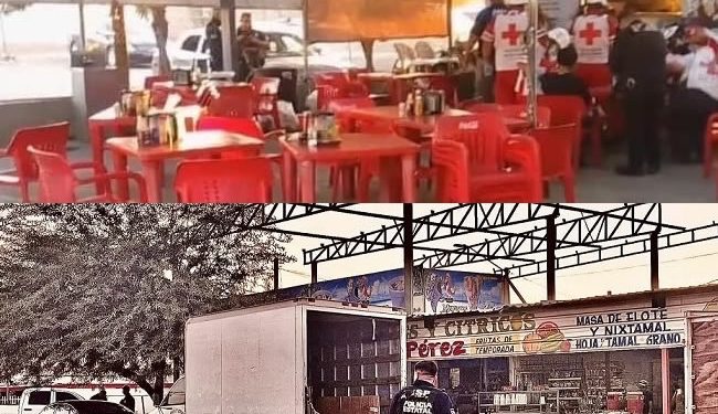Violencia desatada en SLRC; Agreden a tres en restaurante de mariscos y muere uno