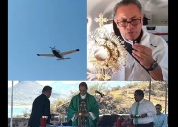 “Oración de altura” por la lluvia en Cajeme; en la Presa El Oviachic hacen misa por el “Don de la Lluvia”