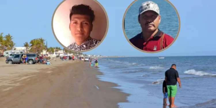 Buscan a pescadores desaparecidos en playa de Huatabampo