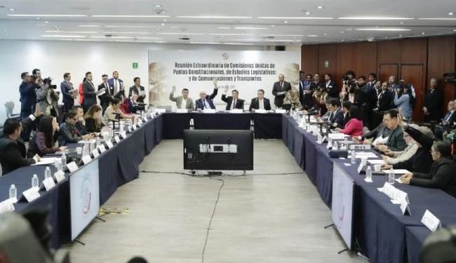Reforma ferroviaria avanza por unanimidad en comisiones del Senado