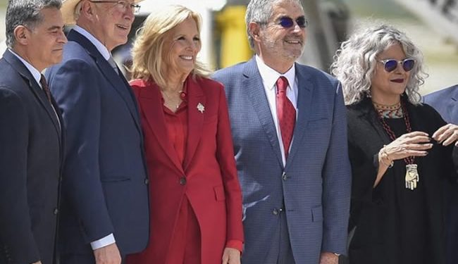 Jill Biden llega a México para asistir a investidura de Sheinbaum