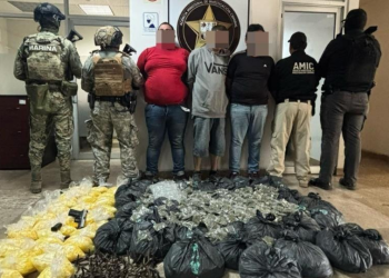 Marina continúa con acciones dentro del marco de la “Estrategia de Seguridad de los primeros 100 días”, en Ciudad Obregón