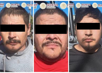 Detienen a tres hombres ligados a “Los Salazar” en Cajeme