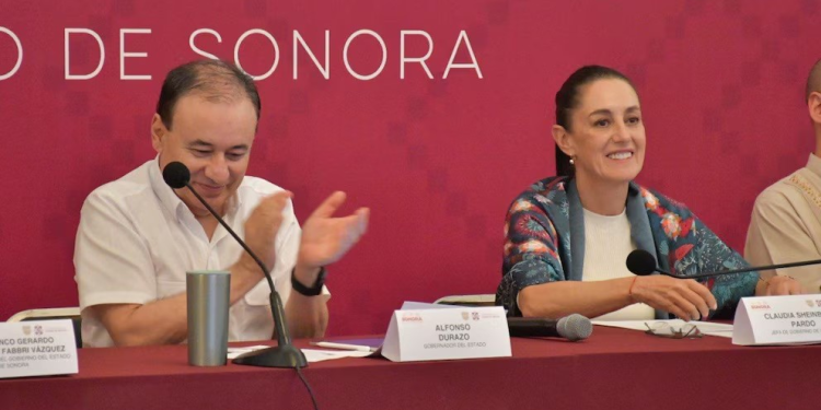 Sheinbaum respalda a Alfonso Durazo tras críticas a su gestión: “No se compara con otros exgobernadores de Sonora”