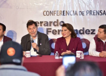 Informa Fernández Noroña avances sobre Reforma Judicial en visita a Sonora