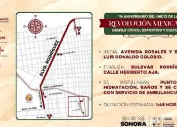 Aniversario de la Revolución Mexicana en Hermosillo: participarán más 4 mil personas en desfile