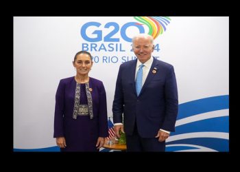 Sheinbaum y Biden se reúnen en el G20 y hablan de seguridad y migración