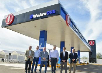 Inaugura Astiazarán la primera estación de servicio de gas natural vehicular en Hermosillo