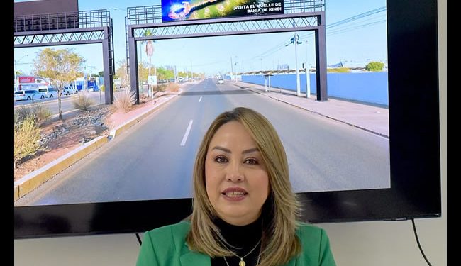 Inician instalación de arcos de seguridad vial en 3 puntos estratégicos de Hermosillo