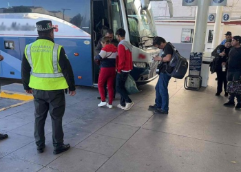 Realiza Guardia Nacional acciones de prevención del delito y proximidad social en Terminales de Autobuses en Sonora