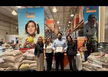 Banco de Alimentos supera meta y acopia más de 18 toneladas de frijol