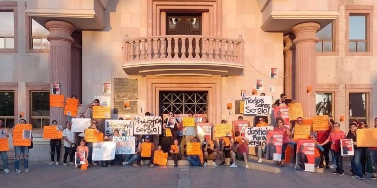 “Justicia para Sergio”, culpable fabricado por la Fiscalía de Sonora