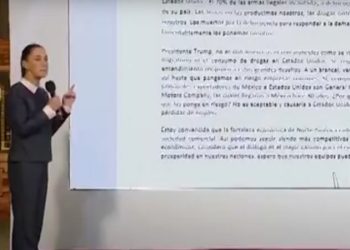 Claudia Sheinbaum se revuelve contra las amenazas de Trump y amaga con devolver los aranceles