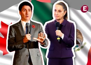 Intención de México es que siga el T-MEC y Trudeau lo sabe: Sheinbaum