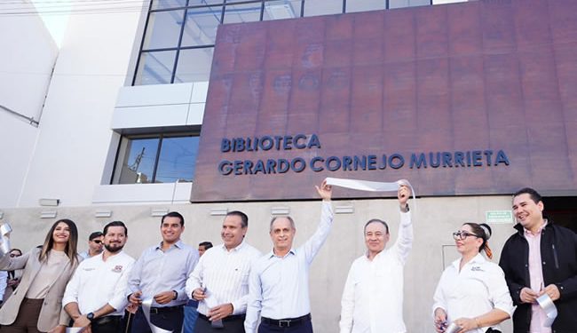 Cumple Durazo con rehabilitación de calles del centro histórico y entrega de biblioteca del Colson