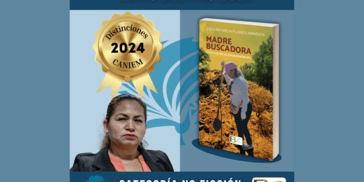 Ceci Flores, líder de madres buscadoras, gana premio a ‘Libro del Año’