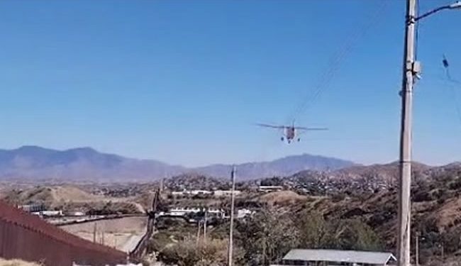 Colaboran Gobierno de Sonora y EUA en patrullaje aéreo en zona fronteriza