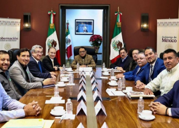 Rosa Icela Rodríguez recibió en la Segob a gobernador de Sonora y líderes mineros