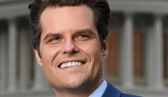 Trump propone al congresista Matt Gaetz como Procurador General de Justicia