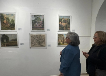 Exhiben en Hermosillo, obras del pintor mexicano Benjamin Coria